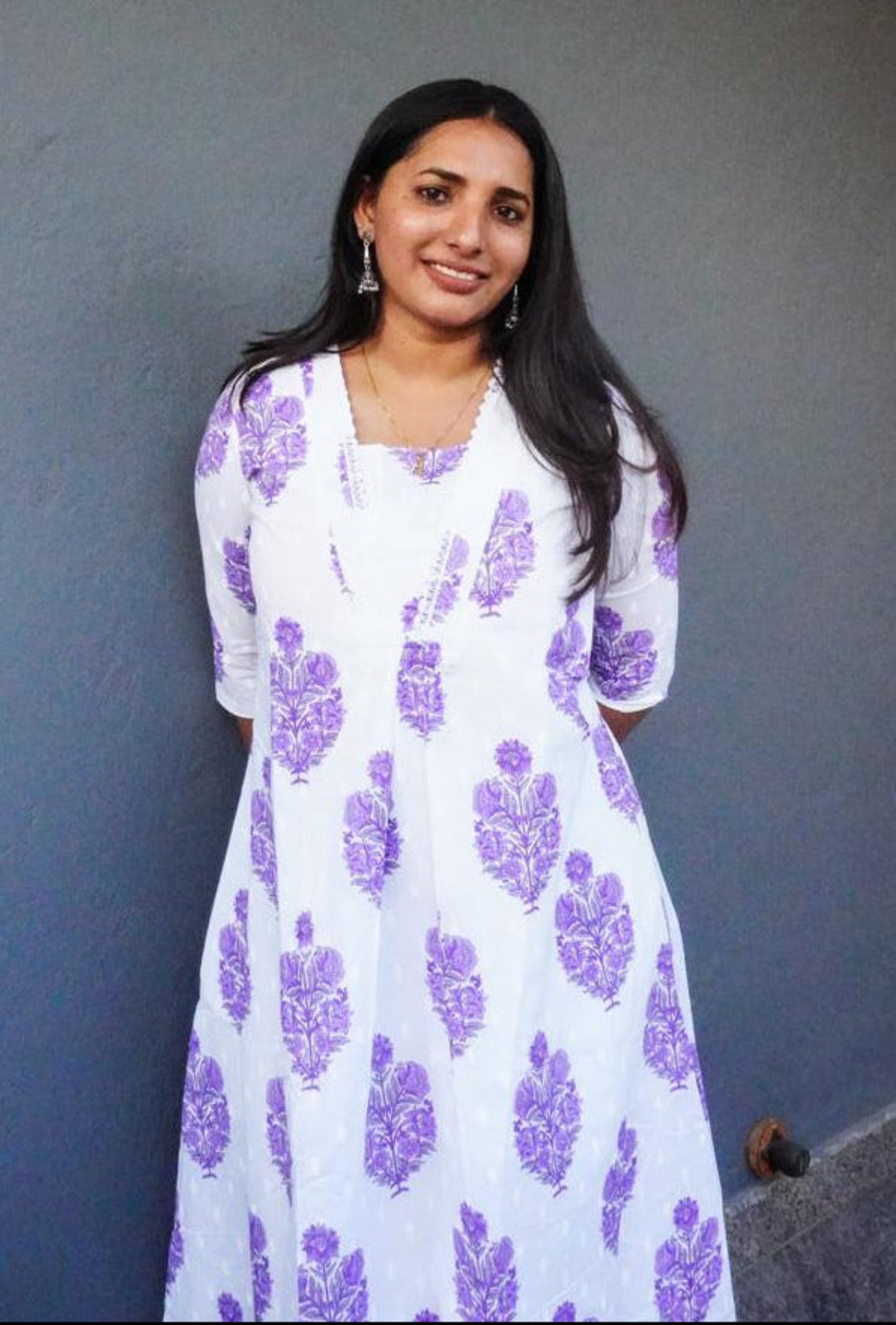 Ivory Lavender Bloom